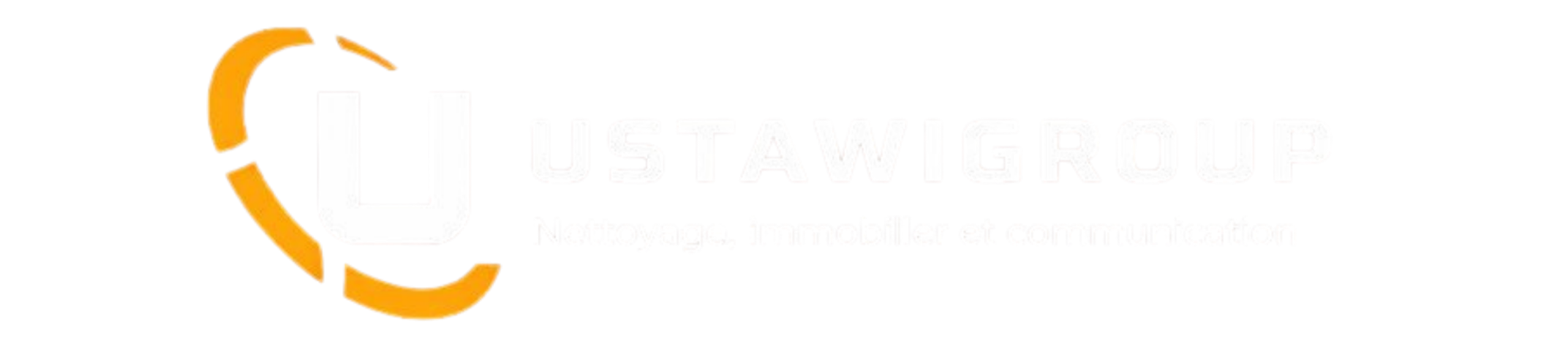Ustawi logo white